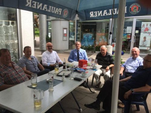 Peter Simon MdEP in Rechberghausen